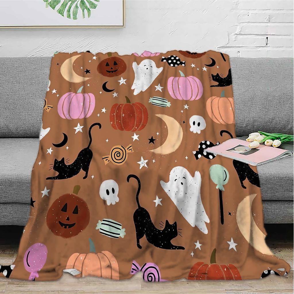 Halloween Print Blanket
