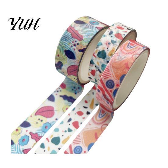 Creative Washi Tape 3 Rolls Set, Decorative Stickers, Aesthetic Tapes for Moderate Width Scrapbooking Supplies, Journaling Junk Journal, Wrapping