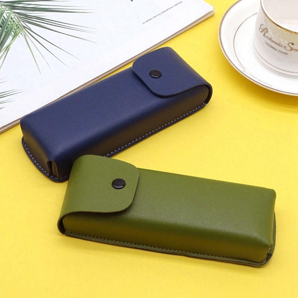 Glasses Case PU Leather Sunglasses Case Eyeglass Box Waistpack Glasses Box Spectacle Case