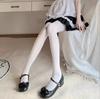 Plus Size Lolita Jk Girl Milk White Dance Stockings Women Velvet Thin Daily Pantyhose Winter Black Women Super Elasticity Tights