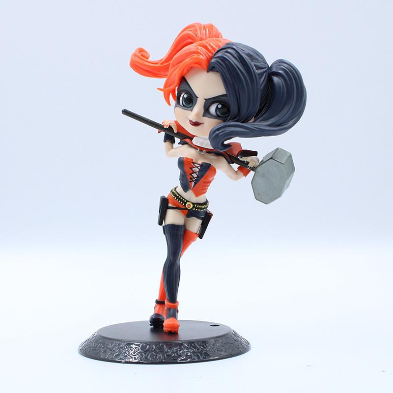

Harley Quinn Pvc Figurine Collectible Toy For Office Desk Decor оранжевый