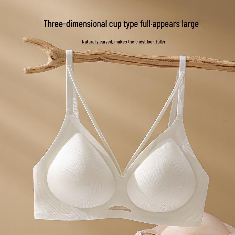 

Леопардовый принт Маленький бюст Пуш-ап Бесшовный Предотвращающий провисание Формирующий спину Дышащий бюстгальтер Medium