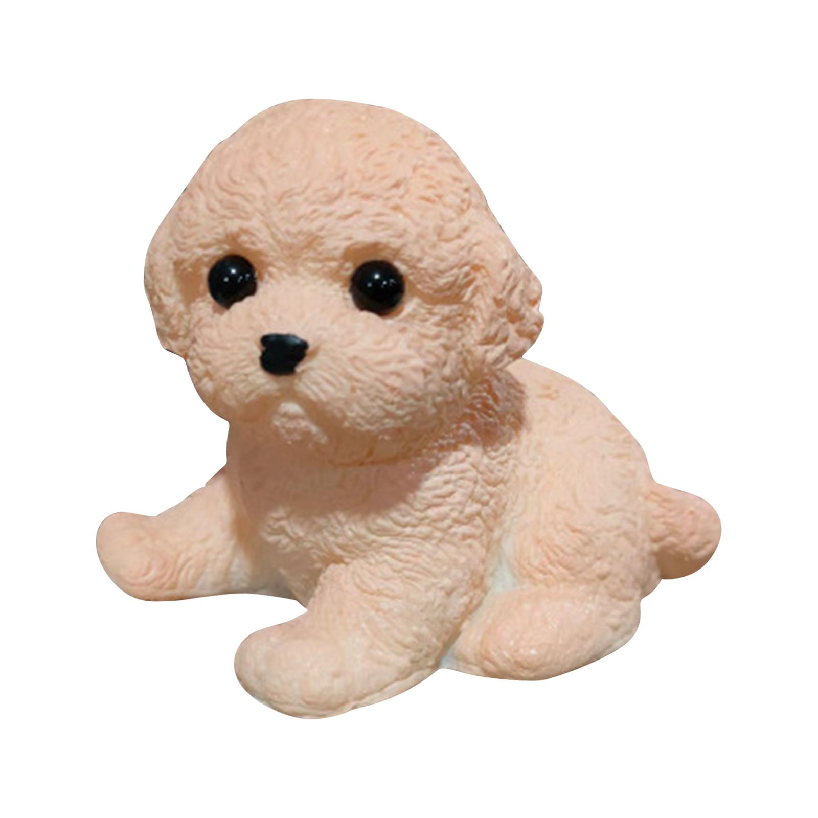 

Cute Pet Puppy Decompression Toy, Two Colors Available, Tabletop Ornament, Cute Puppy One Size кофейный