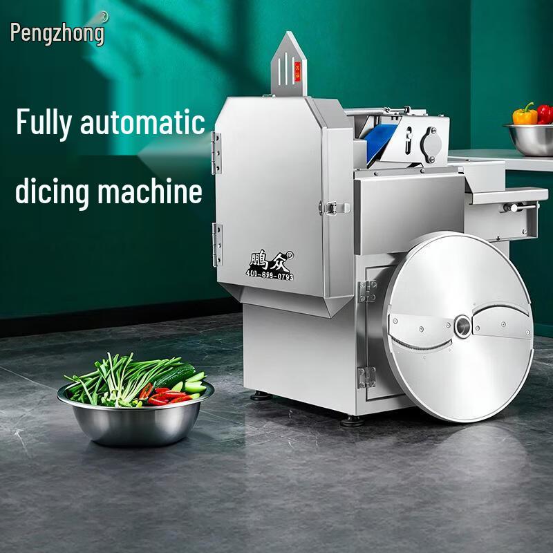 Pengzhong P-601 Commercial Multifunction Vegetable Cutter CN plug (adapter included)