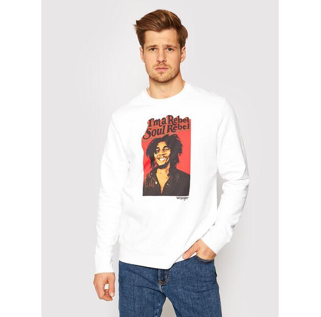 Толстовка Wrangler BOB MARLEY Soul Rebel Crew EU M
