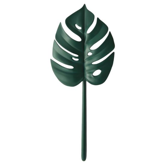 

Стеклянный стеклоочиститель, полый нескользящий скребок для душа в форме зеленого листа, инструмент для чистки зелёный