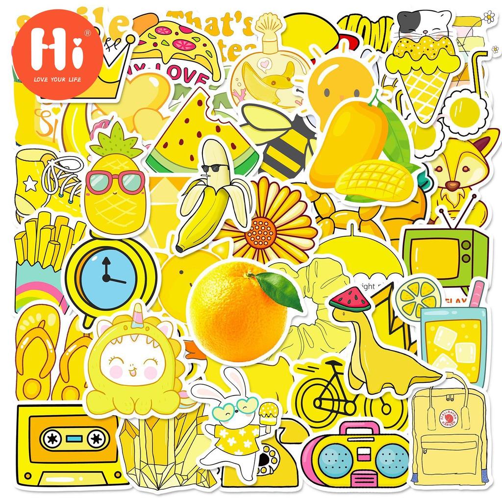 50 Adet Yeni Çıkartmalar Sevimli Çıkartmalar Dizüstü Cep Telefonu Çıkartmaları