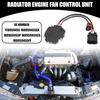 Radiator Engine Fan Control Unit 1TD959455 - Car Radiator Cooling Fan Control Module - for Volkswagen GTI 2.0L 2009-2013 Plastic Metal Black - 1 Pc