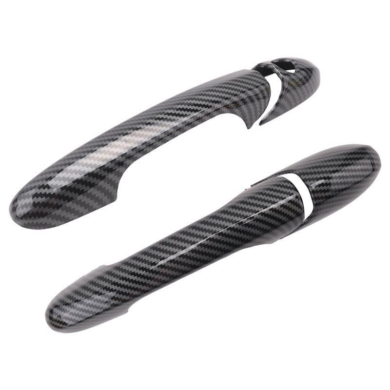 Außentürgriff-Abdeckung Zierleiste Für Fiat 500 Abarth 595 695 Seitentürgriff Schutzabdeckung