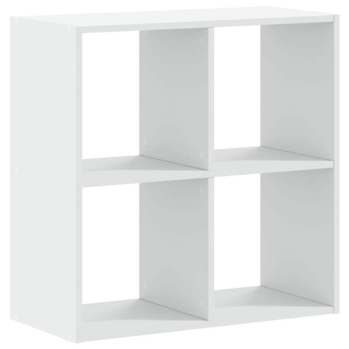 VidaXL Bookcase White 68.5x32x68.5 Cm Engineered Wood, Shelf, Bookshelf, Book Holder, Cabinet of 852825
