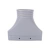 Portable AC Hose Connector Flat Hose Adapter for Air Conditioning Exhaust Ventilation Kit Tool Free Installation Space