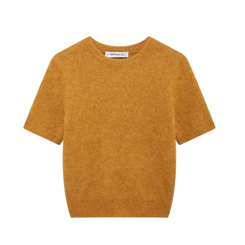 Kaslead New Arrival Women's Clothing Fashion Style Fashion Blended Short Sleeve Tops Skirt 2488108 2488109