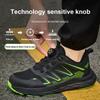Unisex Steel Toe Safety Shoes For Men Women, Puncture-Proof & Smash-Resistant Breathable And Comfortable Work Shoes Fashionable