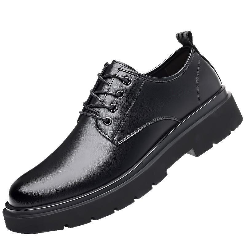 Star-headed Woodpecker Men's Business Casual Shoes Leather Shoes Fashion Versatile Comfortable Breathable Leather Shoes