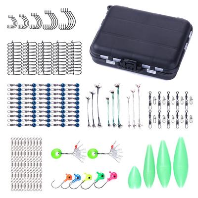 Mixed Fishing Tackle Set Accessories Artificial Plastic Hard Bait Kit Fishing Tackle