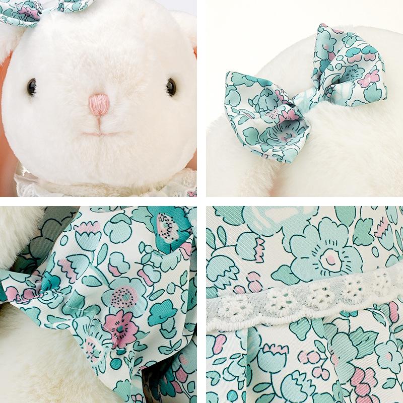 Cute Bunny Doll Plush Toy Soothing Doll Children'S Gift Girl Doll Birthday Gift Girl