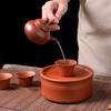 Alles handgezogene Kanne Zhu-Ton-Kanne Zisha-Kanne Blasen-Teekanne Haushalt kleine Seitengriff-Kanne Kung-Fu-Teeset