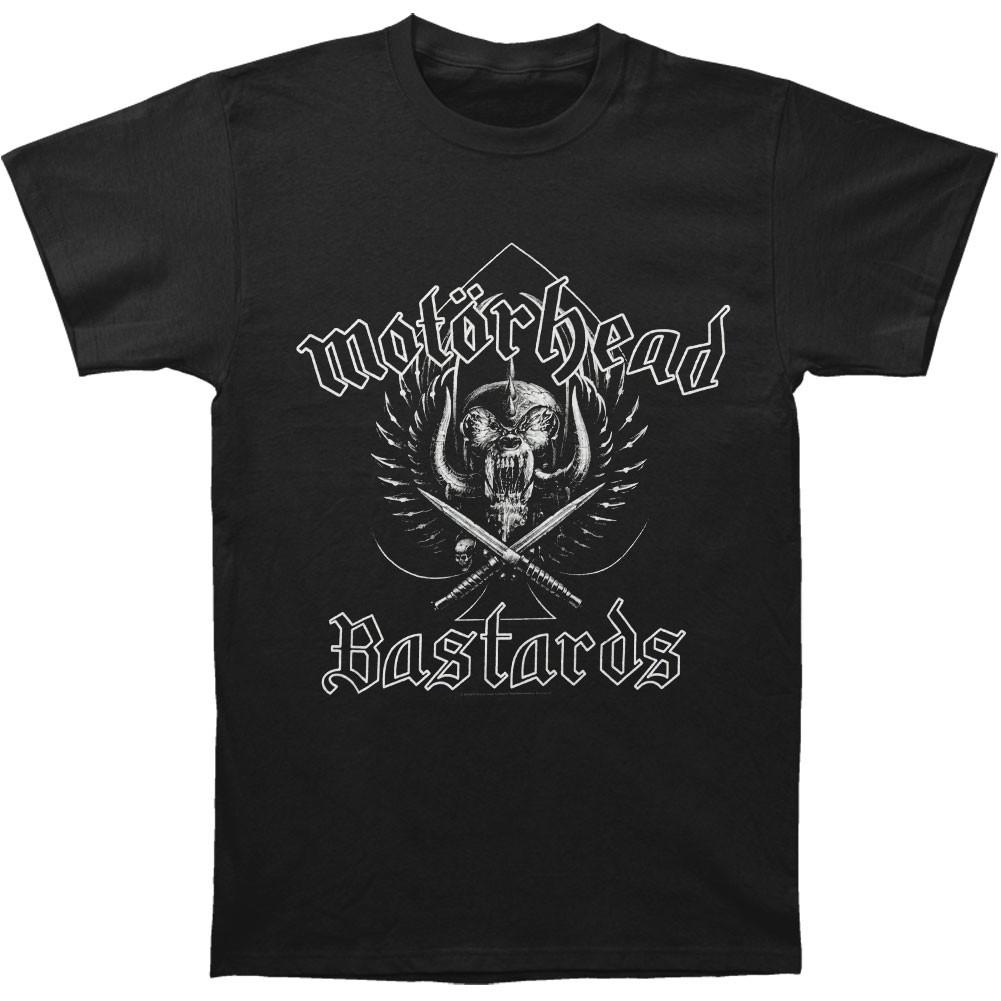 Men s Motorhead Bastards T-Shirt Mens Womens Tees Top  Black 2XL