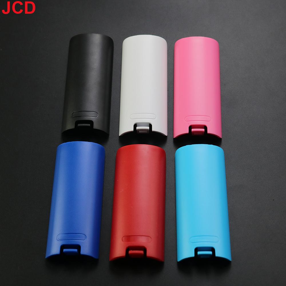 JCD 1pcs Wireless Game Controller Battery Case Back Cover For Wii Remote Gamepad Grip Battery Case Cover