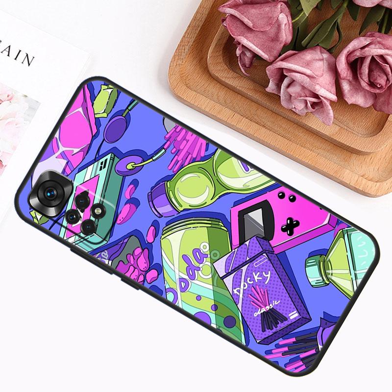 90s Sweet Kawaii Game Controller Case For Xiaomi Redmi Note 14 Pro 13 12 11 9 10 9S 10S 11S 12S Redmi 14C 13C 10C 12C Cover