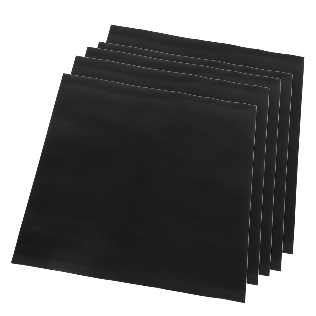 5 Stück Ofenmatte Fiberglas Ausgezeichnete Hitzebeständigkeit Spülmaschinenfest 40x50cm Ofenauskleidungsmatten Küche B