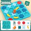 Children's Educational Maze Car Table Game: Road-Building Puzzle for Boys and Girls