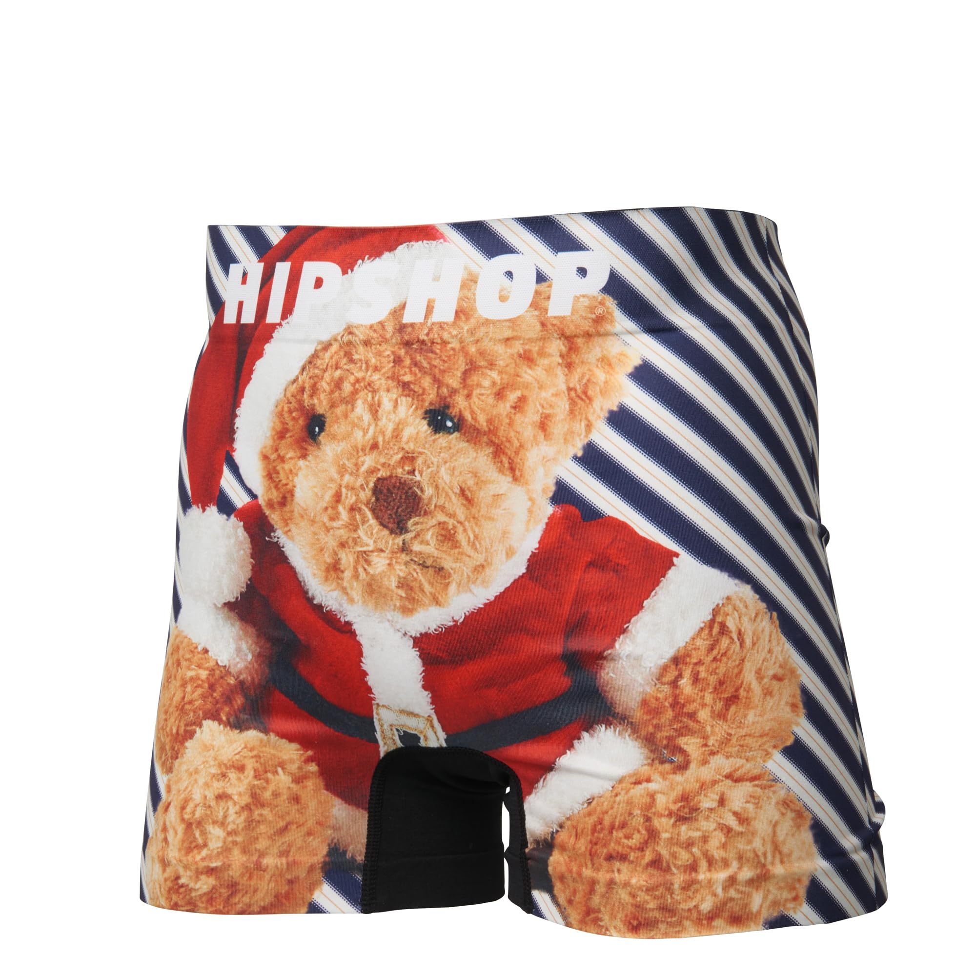 

Рождественские праздничные трусы Hip Shop с мишкой, мужские боксеры из полиэстера, HE8241A136
