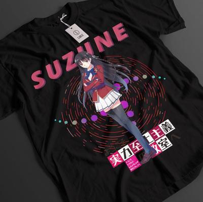 Classroom Of The Elite Shirt Suzune T-Shirt Horikita T-Shirt Schule Anime T-Shirt