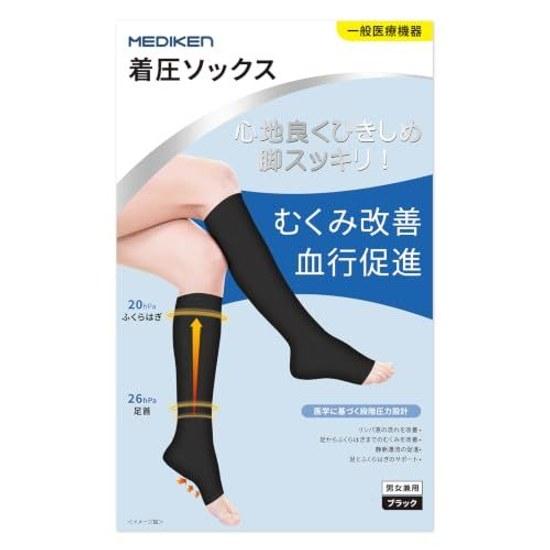 Daily WearUnisex MEDIKEN Compression Socks General Medical Device Elastic Stockings Supervised Physiotherapists Beautiful Legs Graduated Pressure