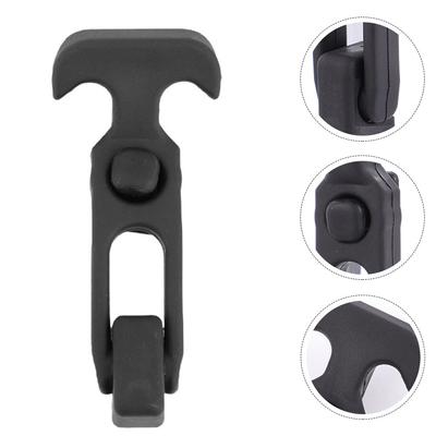 2Pcs Rubber T Handle Latch Engine Hood Stainless Steel Fishing Box Shock Absorption Waterproof Car Hood Catch Rubber Hatch Latch