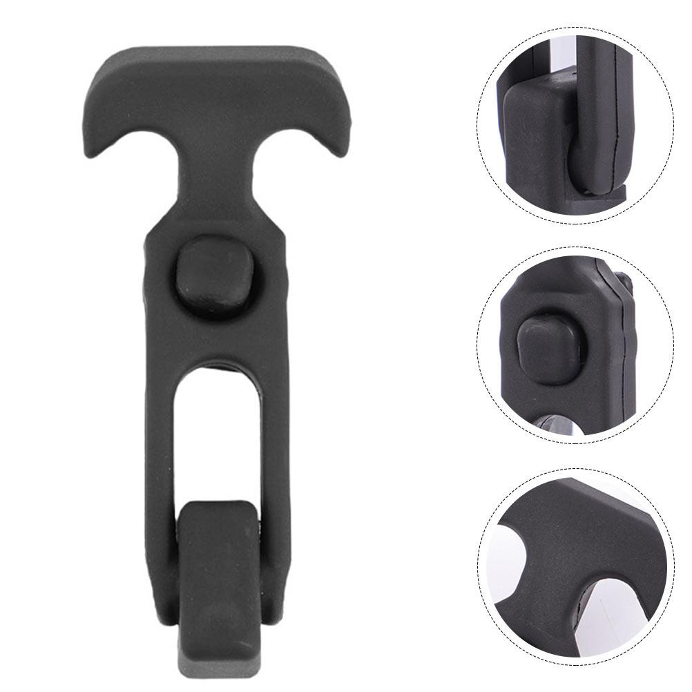 2Pcs Rubber T Handle Latch Engine Hood Stainless Steel Fishing Box Shock Absorption Waterproof Car Hood Catch Rubber Hatch Latch China Mainland