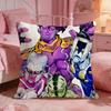 jJoJo Bizarre Adventure Cushion Cover Premium Comfort Reversible Pillow Cove Two in One Design for Any Room  Car Interior
