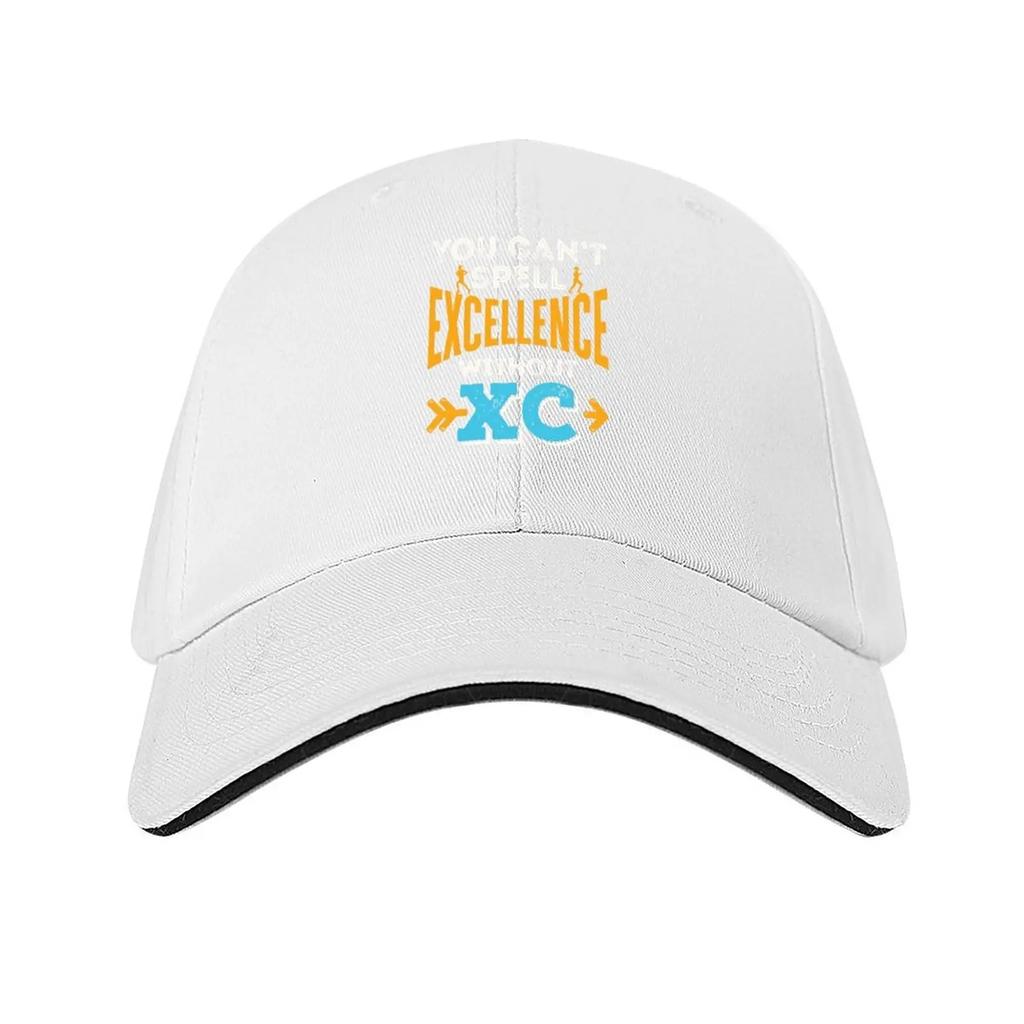 You Cant Spell Excellence Without XC Cross Country Running Baseball Cap F funny hat Vintage Kids Hat Hats Woman Mens
