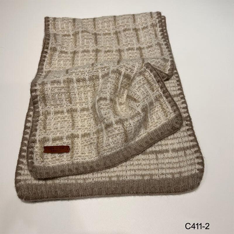 G·TENNA NX-C411 Women's Classic Cashmere Scarf