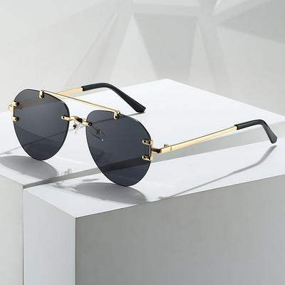 Pilot Sonnenbrille Herren Damen Marken Design Sonnenbrillen Vintage Mode Farbverlauf Brillen Männlich Fahren Sonnenbrillen Outdoor UV400