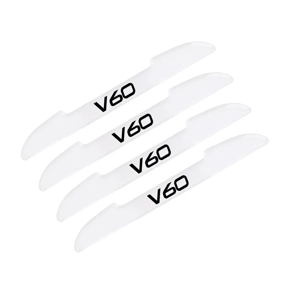 4PCS Car Anti-Collision Strips Auto Accessories For Volvo XC90 XC60 C30 T6 S60 C70 XC40 V40 XC70 V70 V60 V50 S80 S40 AWD V90 S90
