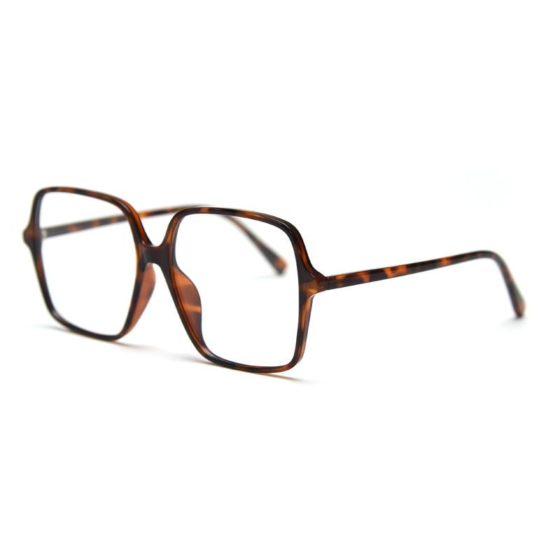New Large Frame Myopia Glasses Anti Blue Light Ultra Light TR90 Computer Goggles Fashion Eyewear