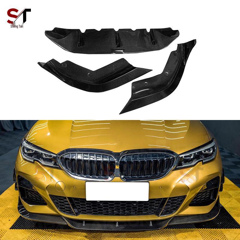 BMW 3 Series G20/G28 (2020-2022) Carbon Fiber Front Lip Splitter - TAKD Style