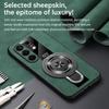 For Tecno Camon 50 Ultra Magsafe Wireless Charging Cover For Tecno Camon 50 Pro 4G PU Leather Shockproof Ring Stand Holder Case
