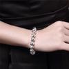 8mm/10mm Hollow Circle Ball Beads Copper Color Beaded 20cm Bracelet Woman Charm Fashion Jewelry