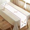 Golf Club & Ball Pattern Table Runner, Sports - style Dining Table Decor for Home, Party Women's clothing