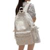 Schoolbag Ice Mist Soft Light Cartoon Cute Backpack Japanese Girl Gentle Healing Casual Versatile Lightweight Travel School Bag