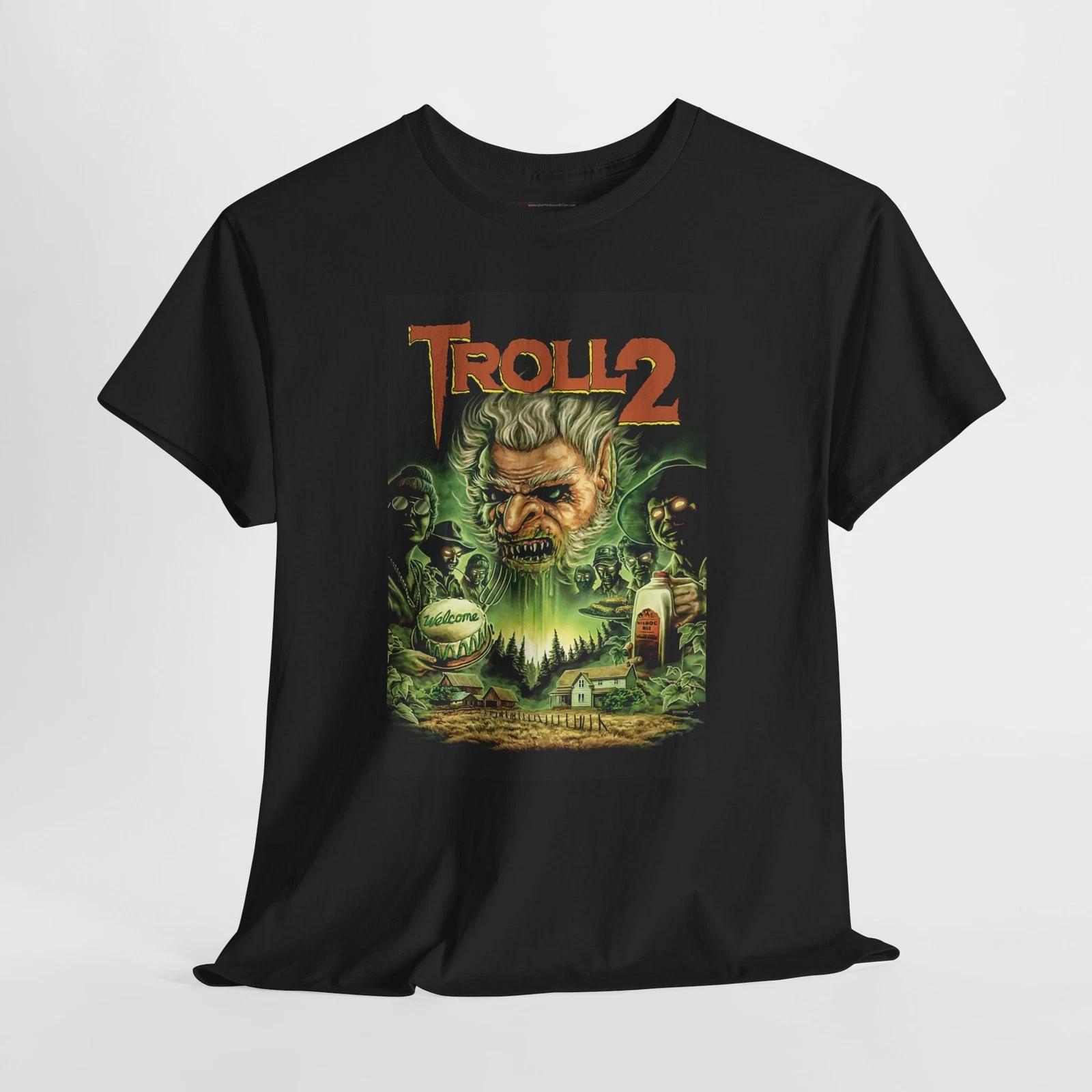 Troll 2 1990 Retro Movie Poster Horror Unisex Graphic T-Shirt L