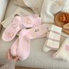Winter cute plush socks women's plush thickened warm plush socks home tube socks Australian plush floor sleeping socks