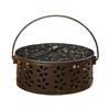 Iron Mosquito Coil Box Mosquito-repellent Household Decor Mosquito Cover Burner Incense Sandalw Q8Q9