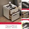 Smart Multifunctional Bedside Safe: Minimalist Square Design for Bedroom and Living Room