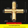 Copper Pagoda Gas Nozzle with Inner Wire Adapter