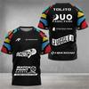 T-shirt da uomo con stampa tie-dye alla moda, abbigliamento sportivo estivo traspirante a maniche corte, casual, girocollo, top larghi