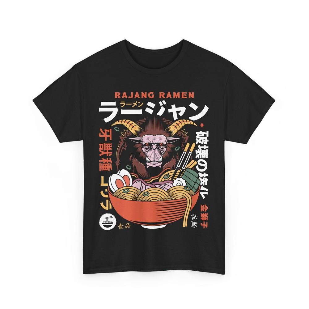 

Rajang Ramen Unisex T-Shirt. Monster Hunter Video Games. Monter Hunter Wilds. 2XL
