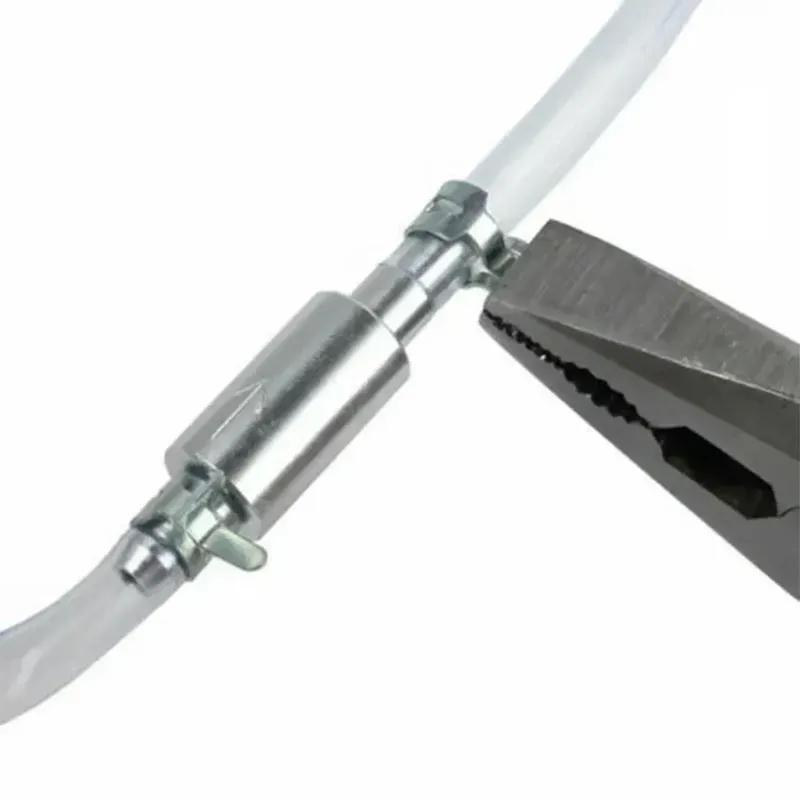 Hydraulischer Bremsenentlüftungsschlauch Werkzeug Verriegelbar Kfz-Bremsflüssigkeitsentlüfter Entlüftungsschlauch Mit Rückschlagventil